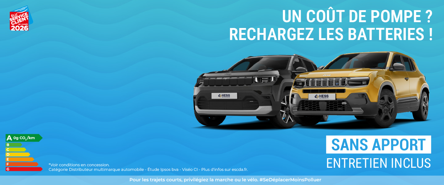 Gamme électrique Jeep